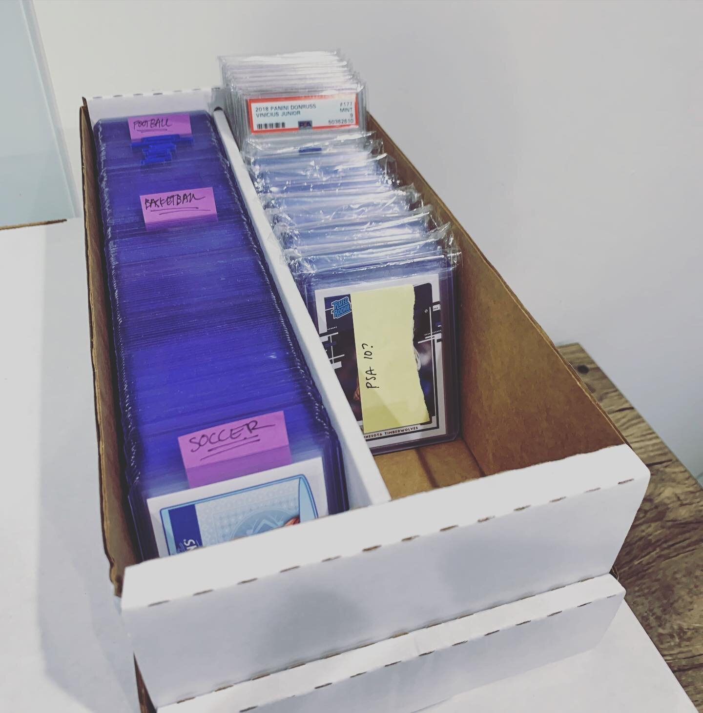 PSA to @psacard &hellip;if you don&rsquo;t open economy up immediately and only focus on high end cards there are going to be some sad sad customers out there.

#psa #whodoyoucollect #sportscards #nfl #nba #soccer #panini #donruss #graded10 #ineedPSA