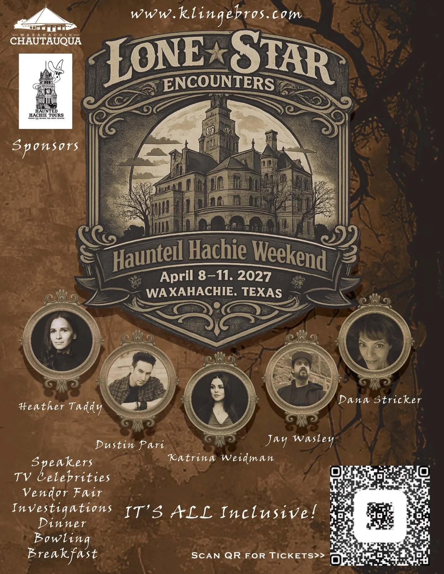 LoneStar Paranormal- April 8-11, 2027