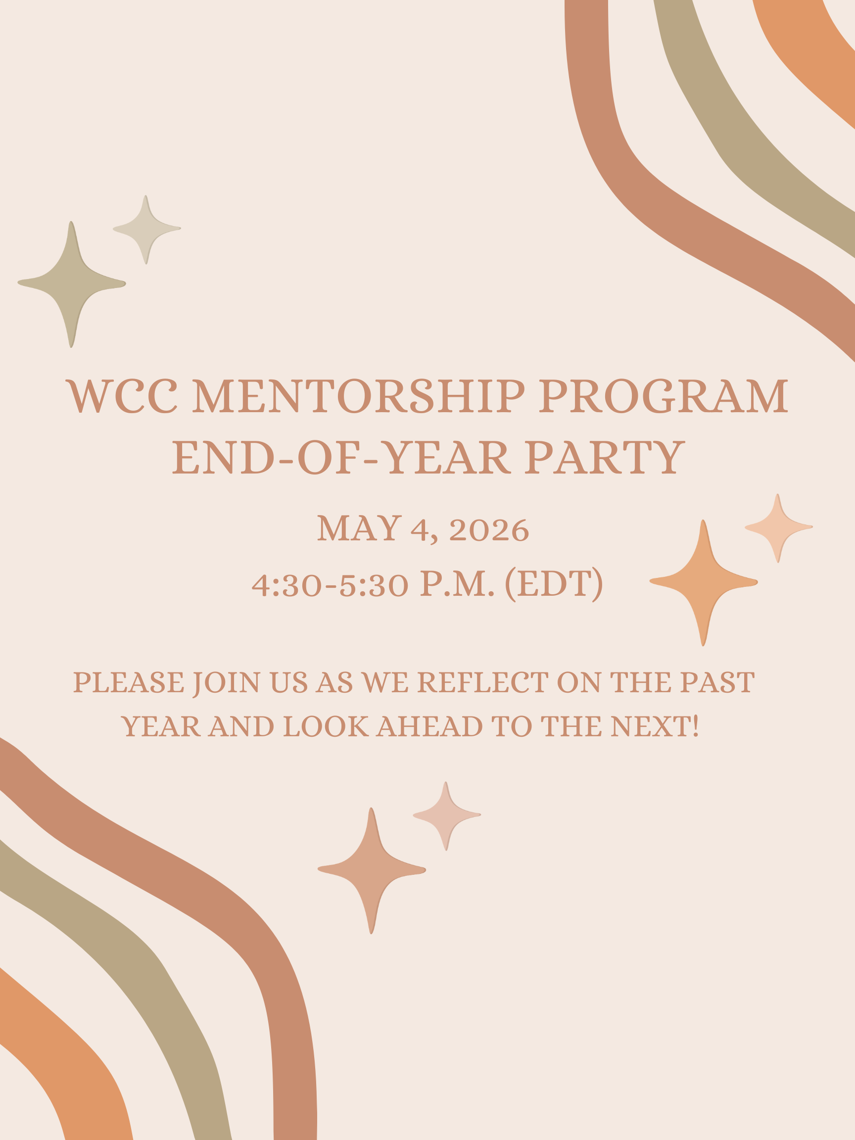 WCC Mentorship End-of-Year Party!