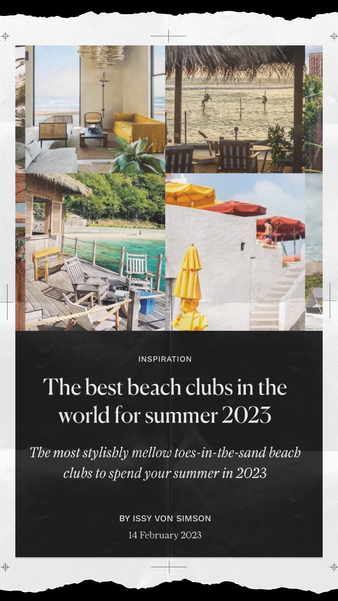 The best beach clubs in the world summer 2023