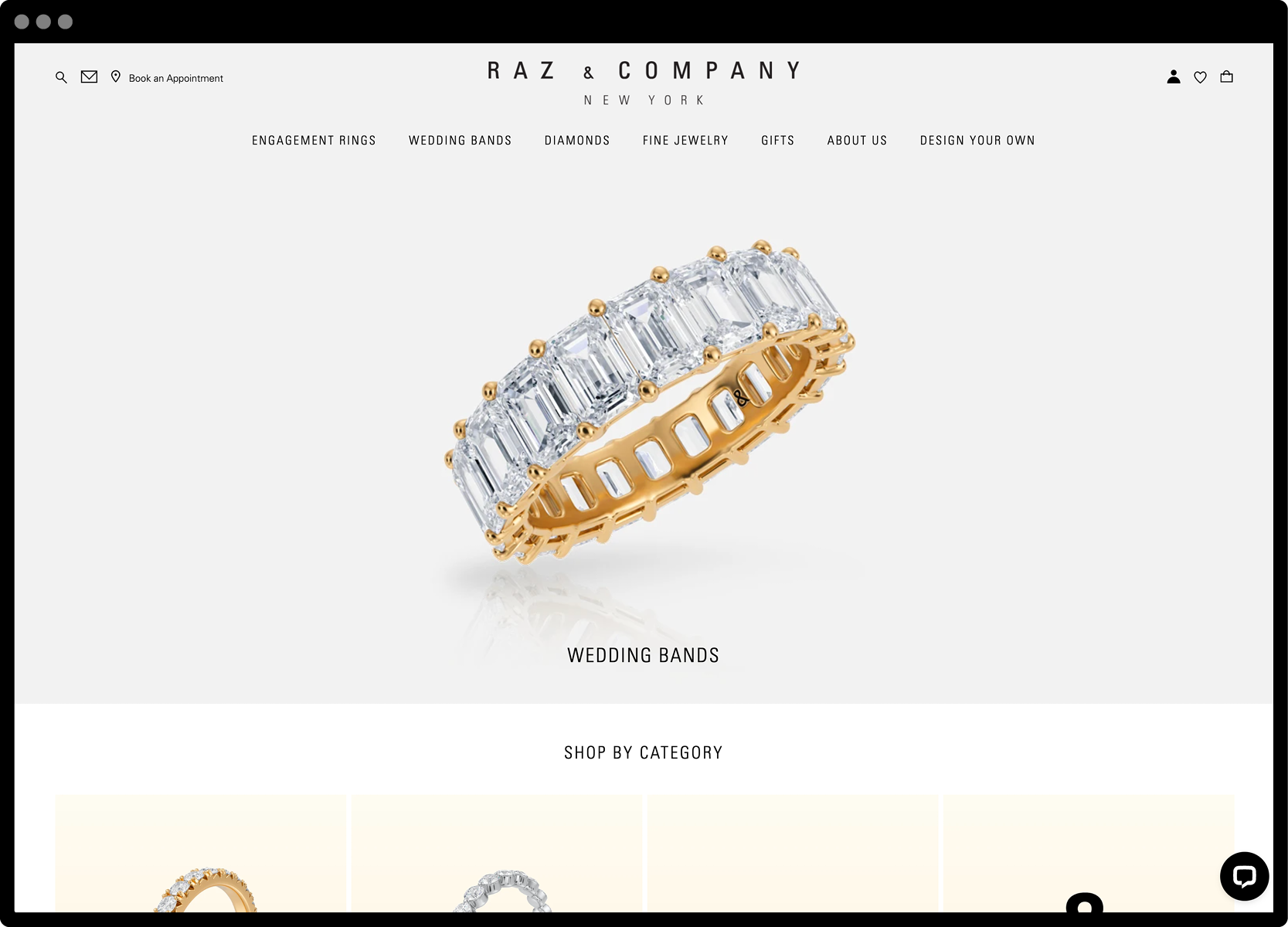 Raz & Company website screenshot