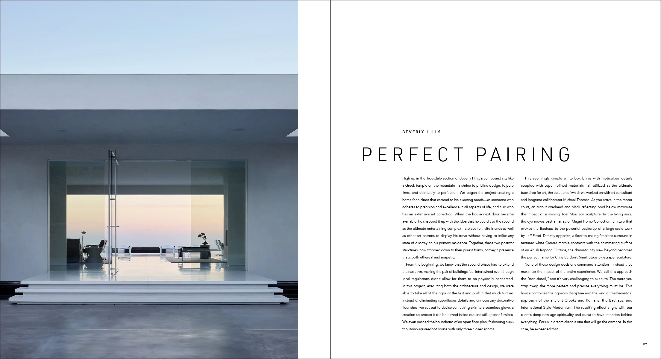 The Art of Modern Design: Interior layout