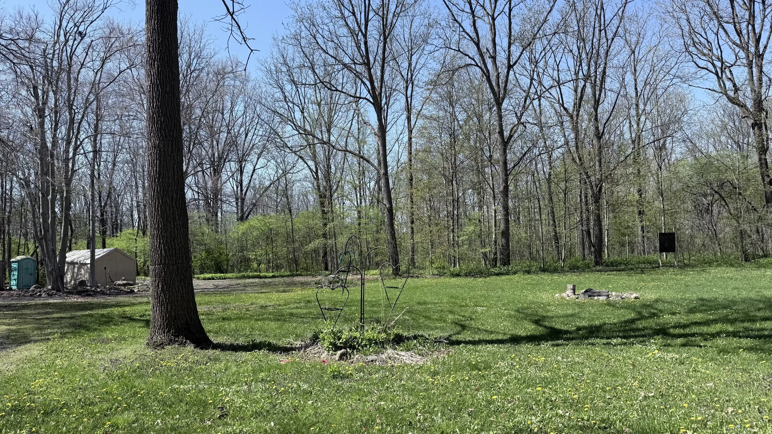 Spacious area available for set construction or base tents to meet your production needs.