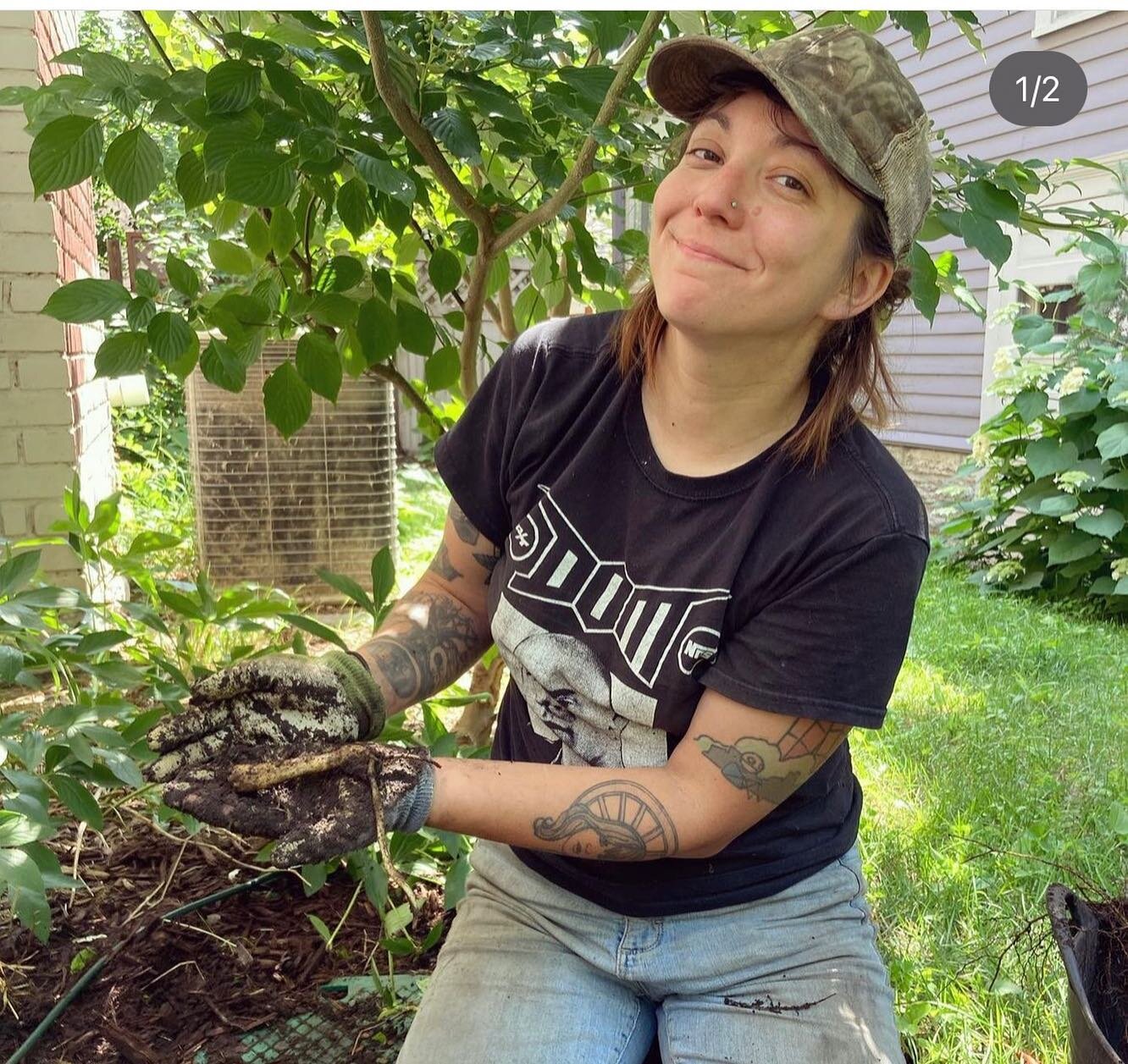 The Rebel Alliance of kind, hard working, rad humans is changing the landscaping scene in Minneapolis @isthispinterest @venus_cry_trap @theblackradish_ @radicle_land_collective @potluck_design_build @sheila_the_gardener @phillipsgarden @nickioswald @