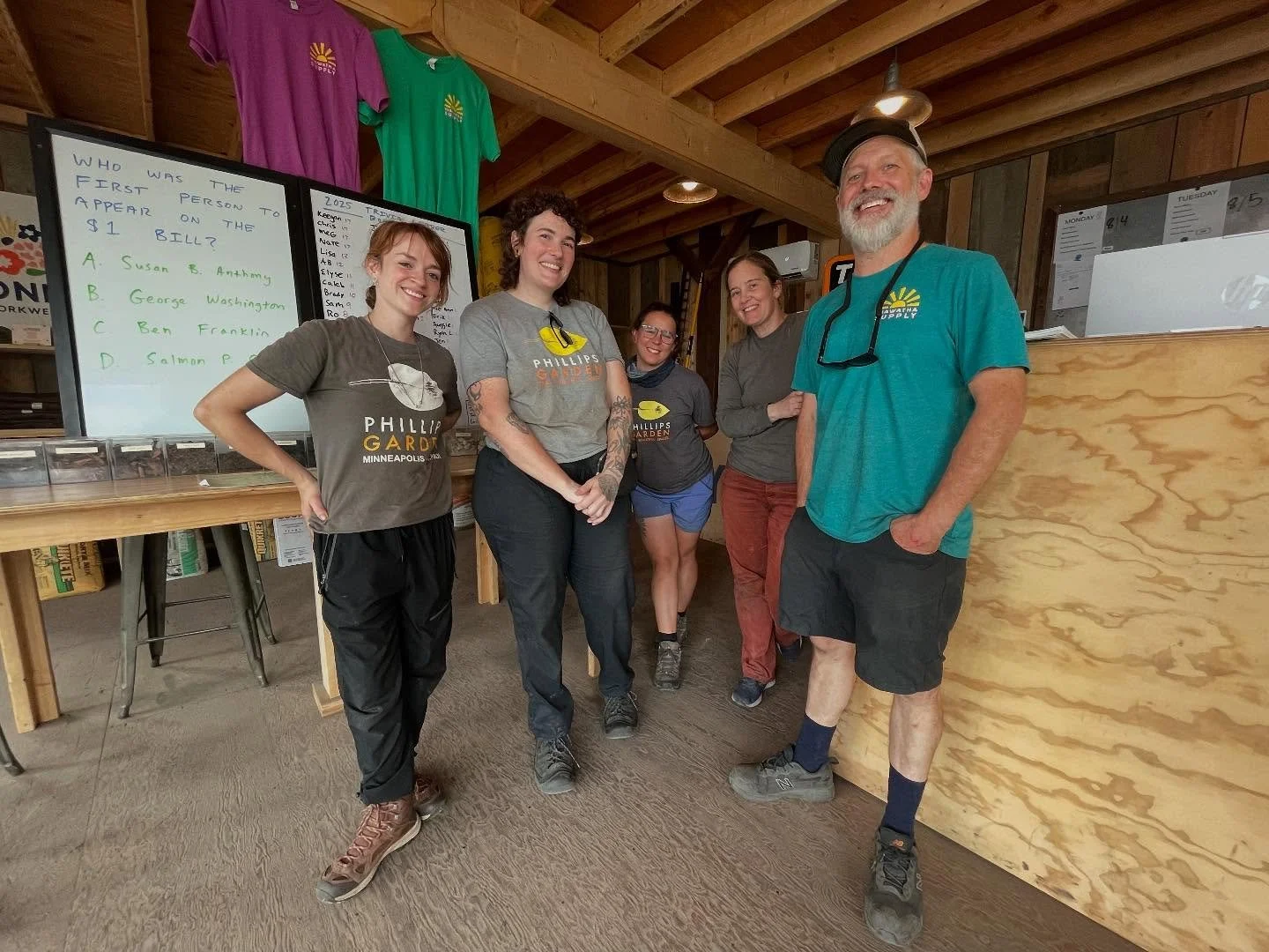 During these uncertain times of division and tariffs and wild fires and doom scrolling, Hiawatha Supply is unbowed in our mission to bring everyone together with hot dogs and cold beverages! Wiener Wednesday Happy Hour was banging!