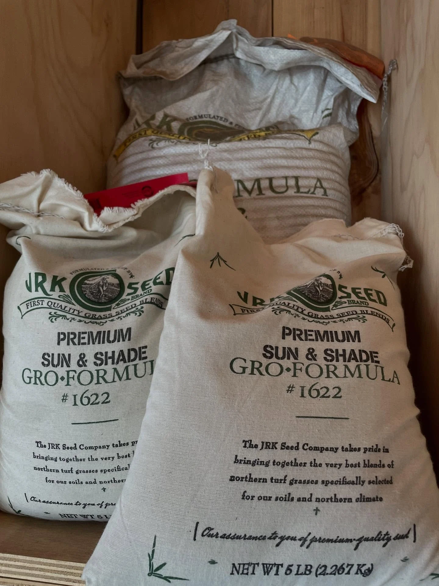 Cool temps + Warm Soil + JRK Grass Seed + Compost = perfect time to reseed your lawn!