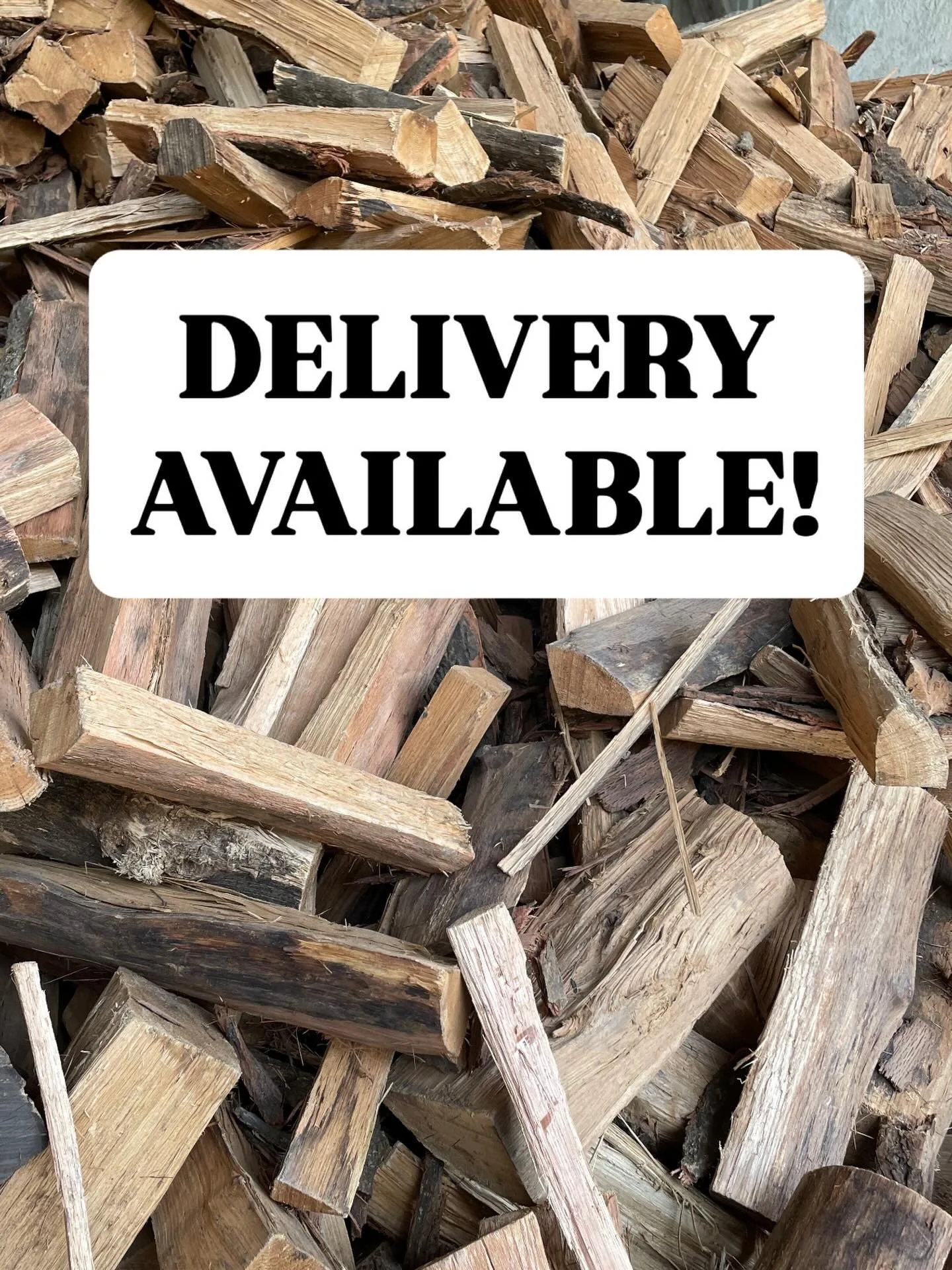 Last chance for firewood delivery before the holiday break! Order today and get kiln dried firewood for all of your holiday and sauna hangs.
No delivery is available from Wednesday December 24th - January 2nd
