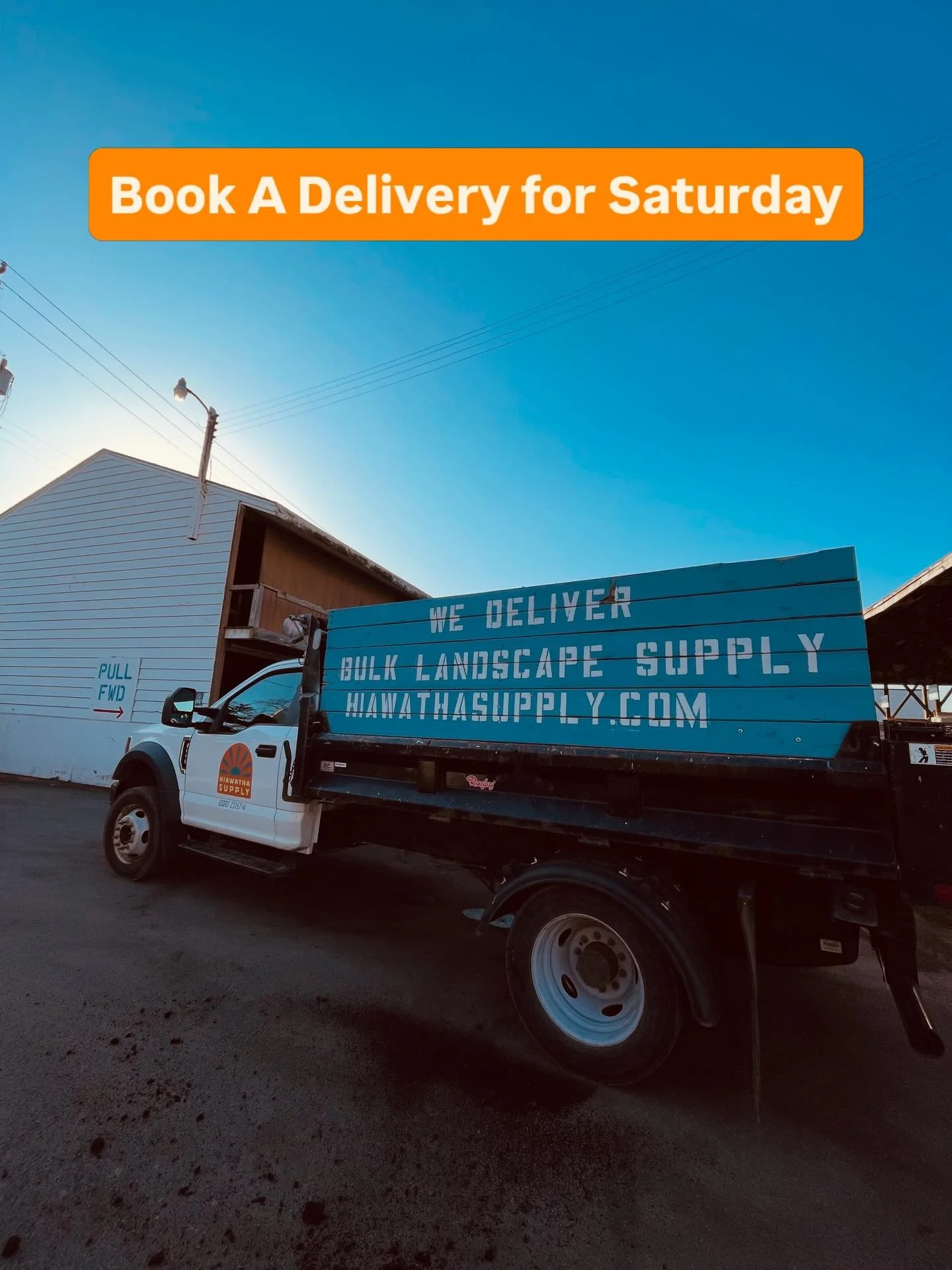 Work smarter, not harder! Book a delivery today!
