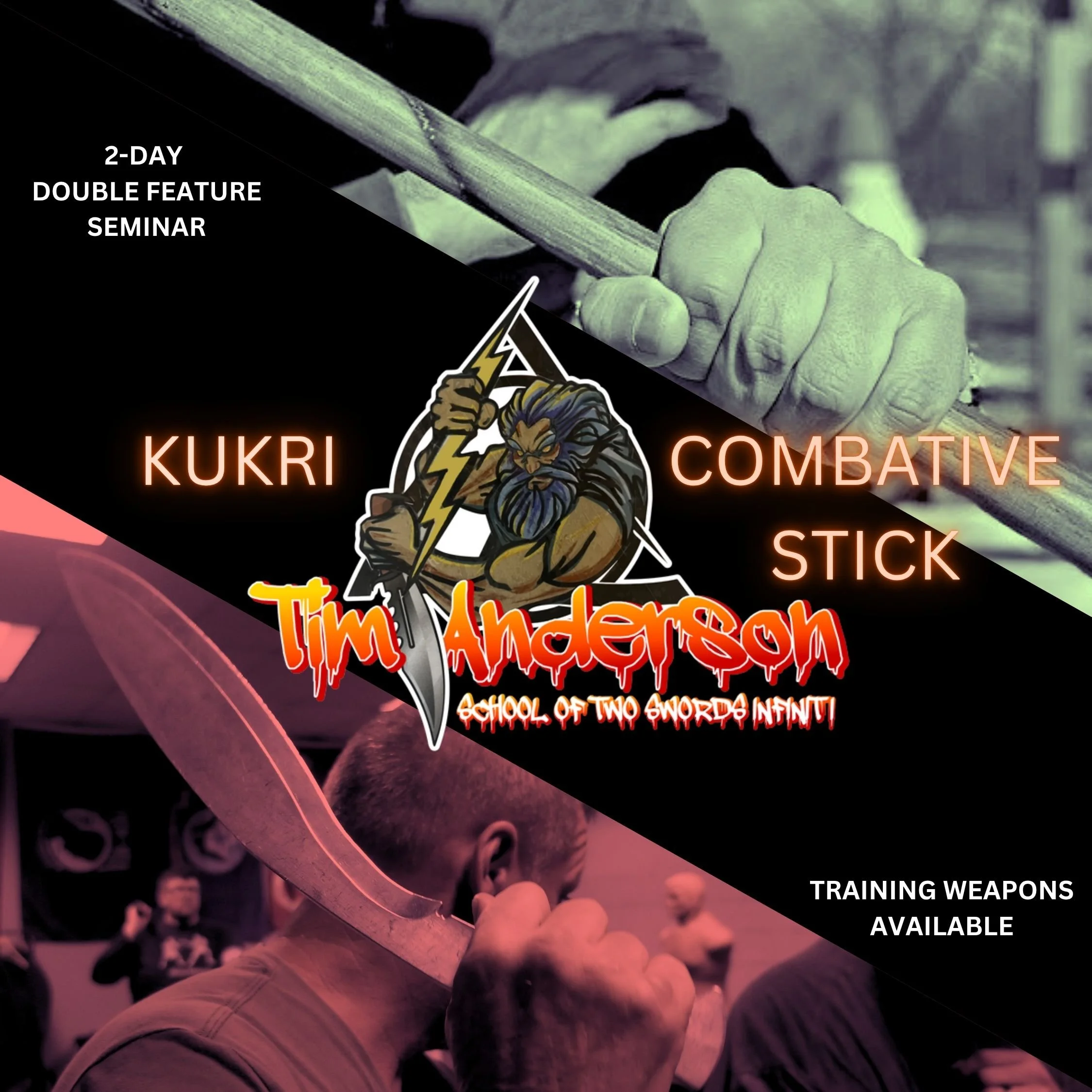 Combative Stick and Kukri Double Feature With Tim Anderson