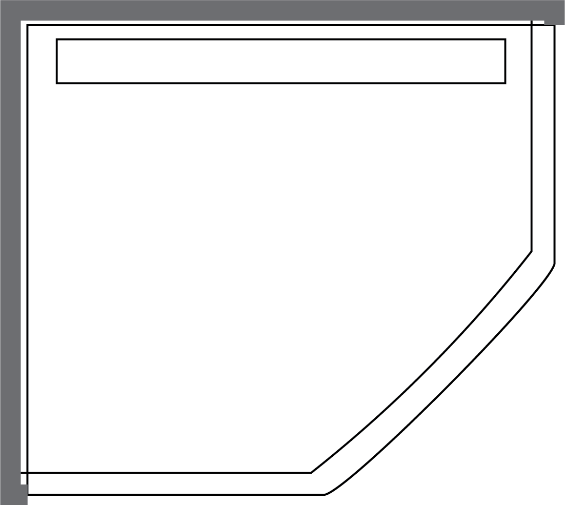 Tile Shower Tray Quadrant Shower — Crest Showers