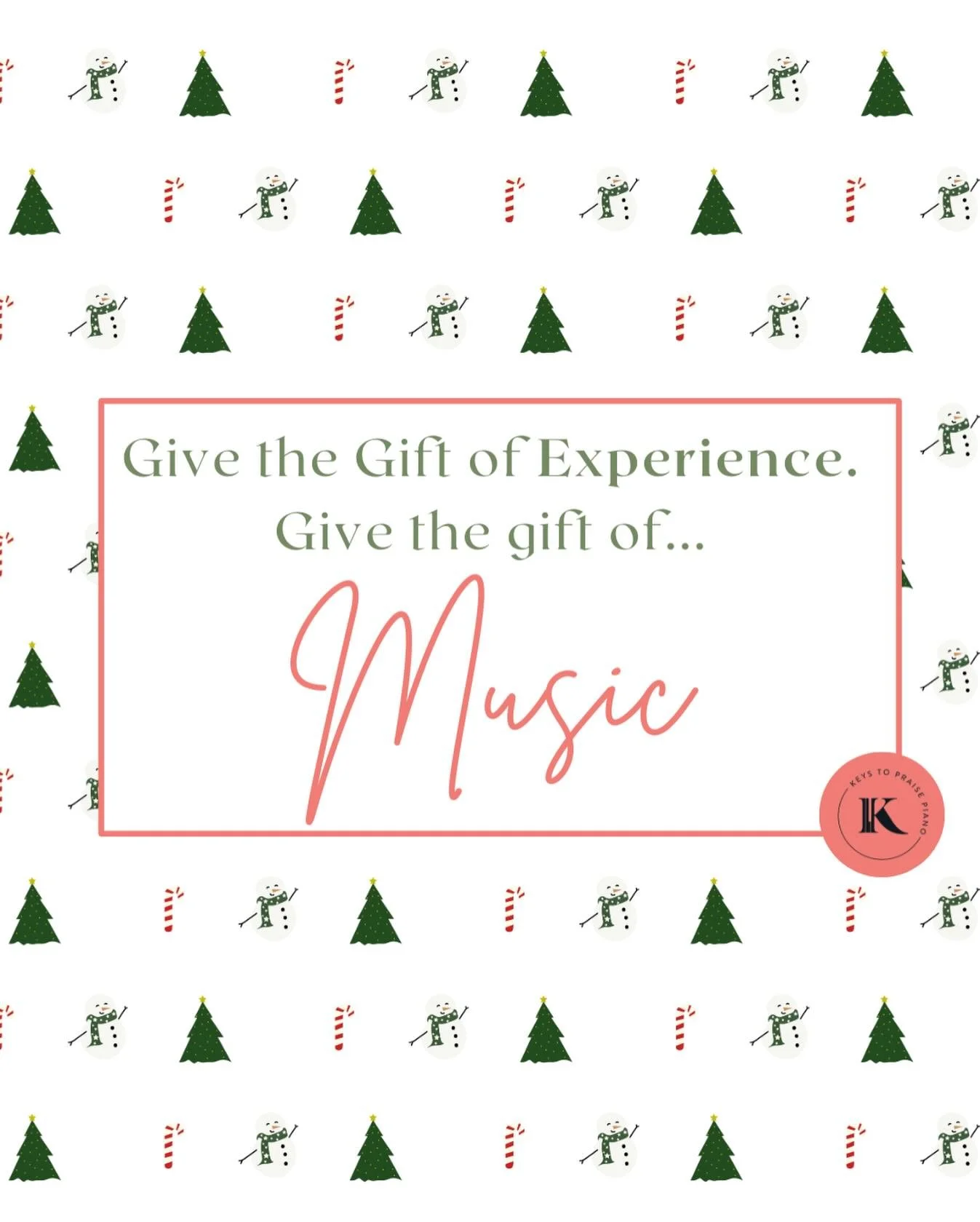 Parents, Families, Friends&hellip; This year, give an experience they&rsquo;ll remember far longer than a toy.

The gift of music lessons lets kids explore something new, while nurturing confidence, building character, and creating a lasting love of 