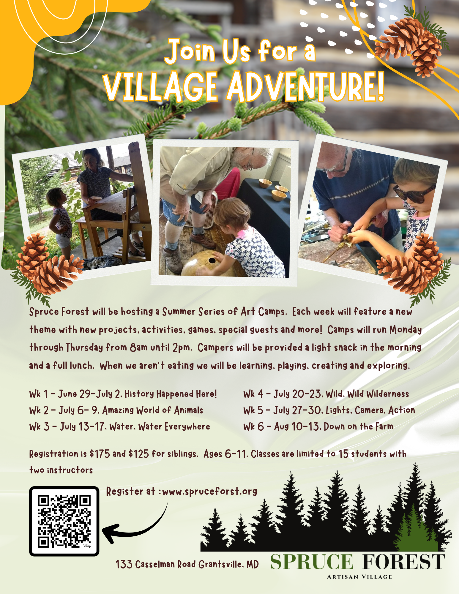 2026 Village Adventure Art Camps
