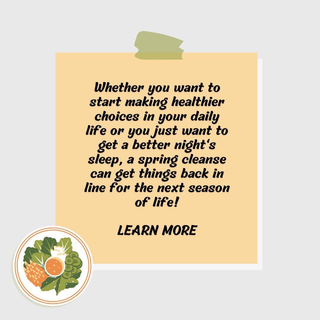 No matter what your ultimate goal is with a cleanse, making healthier choices is always a solid outcome!

Going into a cleanse with an open mind lets your body dictate what it really needs.

You might find that the real benefits are just a better nig