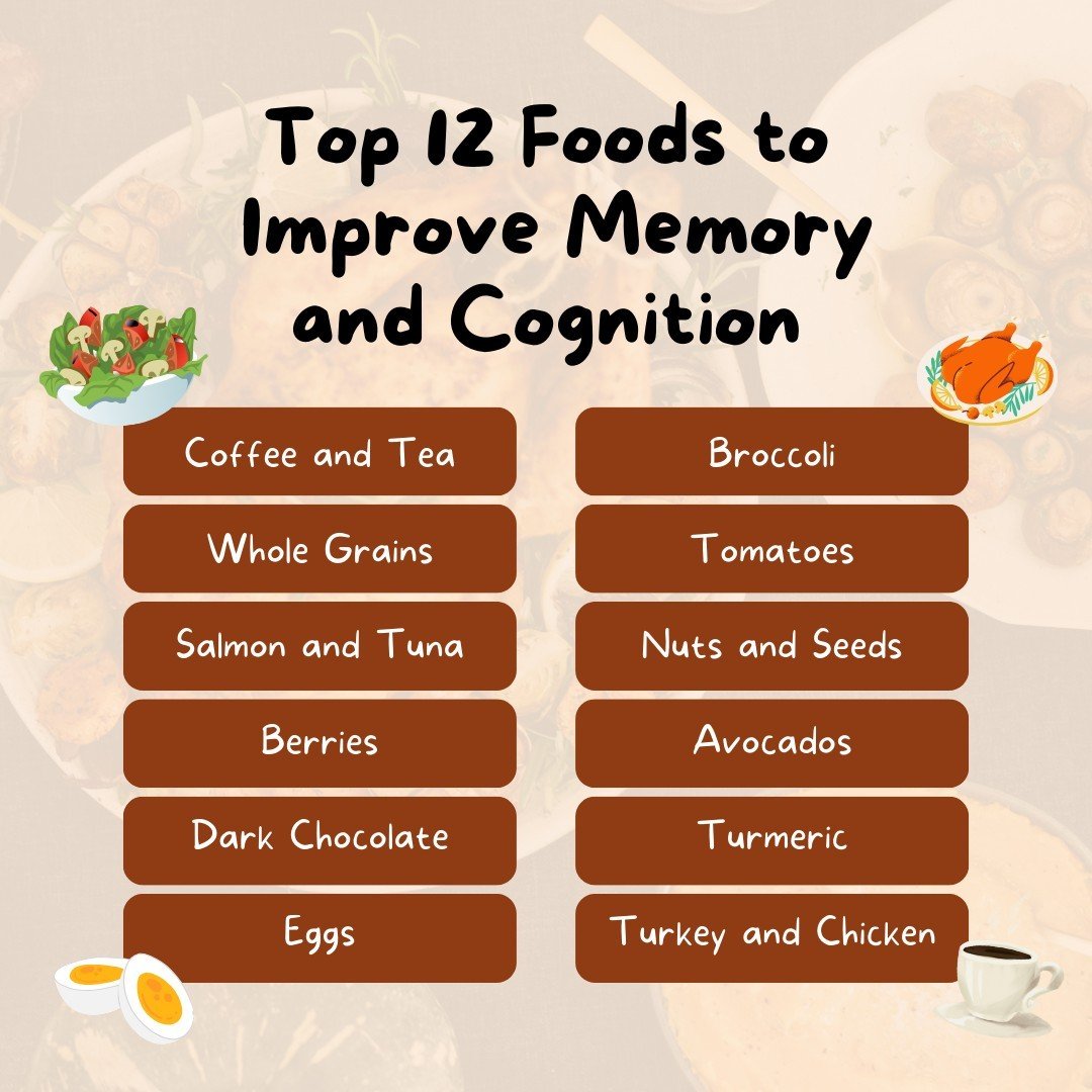 If you&rsquo;ve ever wanted to feel sharper, have a better memory, and really engage with your cognition, there are some simple things you can do!

The first thing you probably think of is puzzles and games that keep you sharp but there are some food