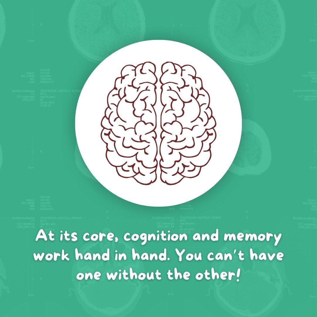 Cognition and memory go hand in hand when it comes to processes within your brain!

Both processes take time to develop and if they&rsquo;re not taken care of, they can quickly devolve and you might begin to struggle.

Even if you&rsquo;re not in you