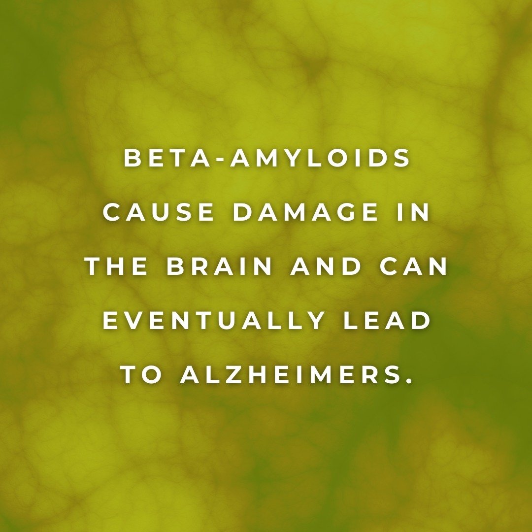 There are a lot of things out in the world that can cause damage to your brain but there are some internal issues that can be a much bigger problem.

Beta-amyloids cause damage to the brain and not getting them under control can eventually lead to Al
