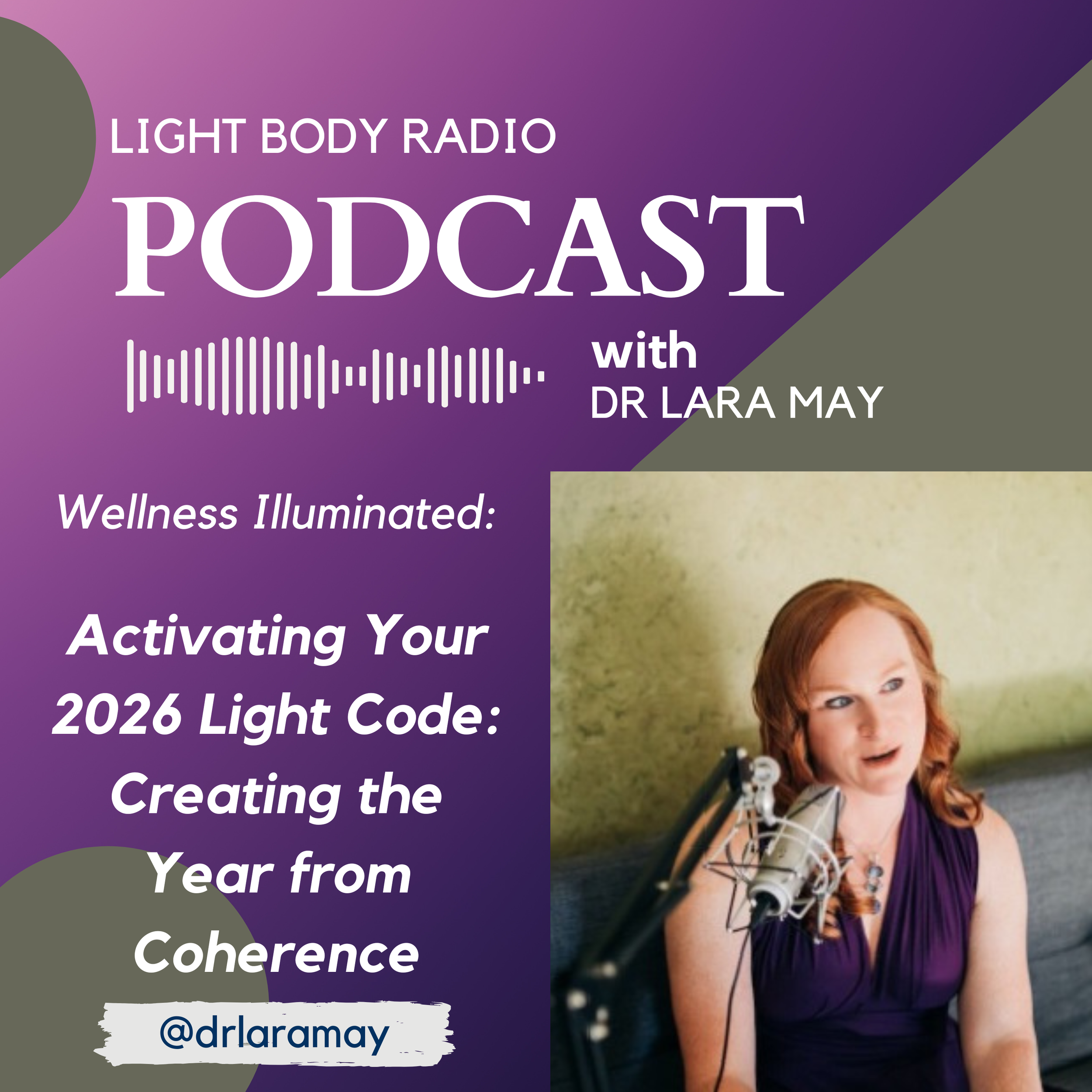 Activating Your 2026 Light Code: Creating the Year from Coherence with Dr Lara May