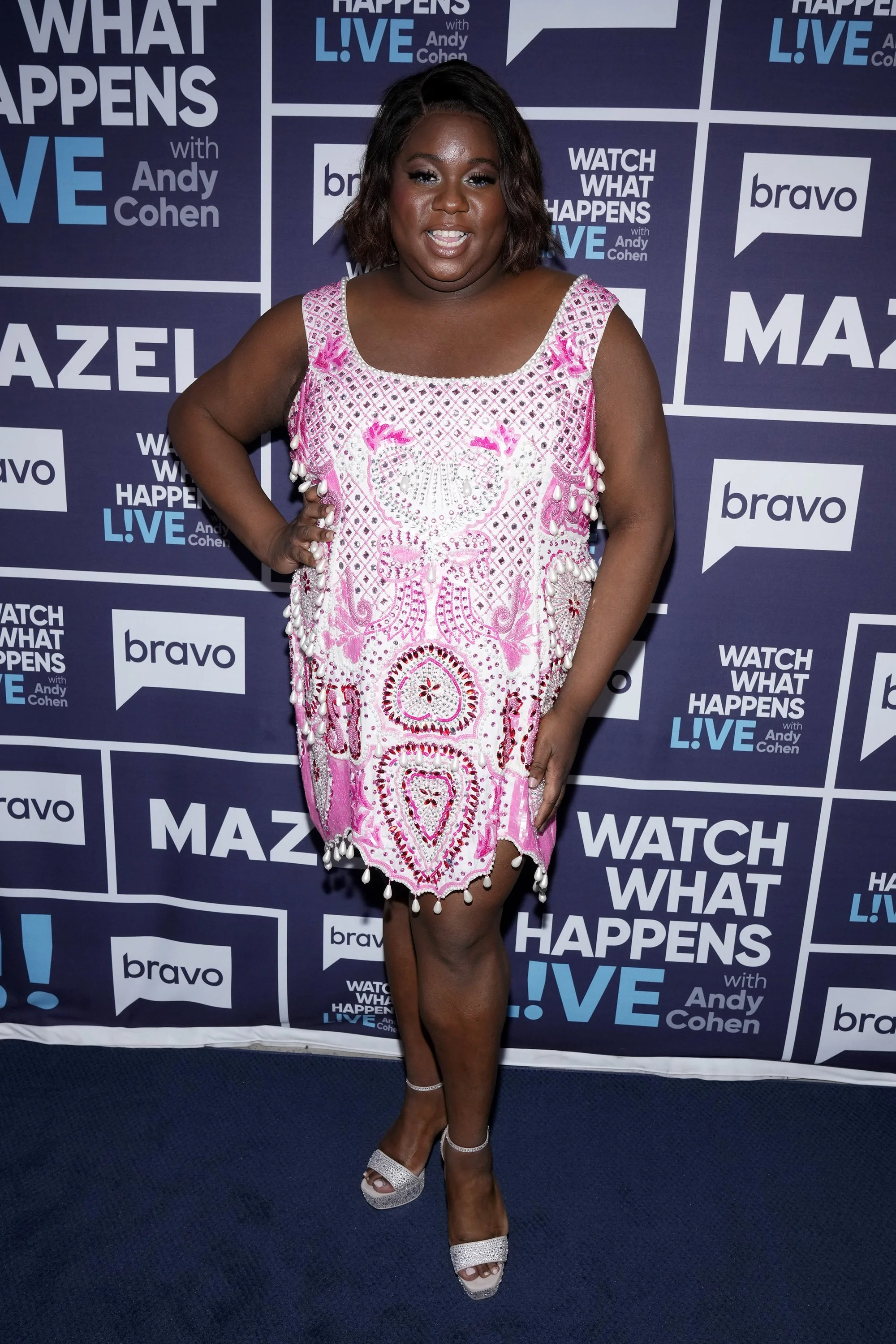 Alex Newell on Watch What Happens Live
Hair by Me
Makeup by Kelly Bellevue