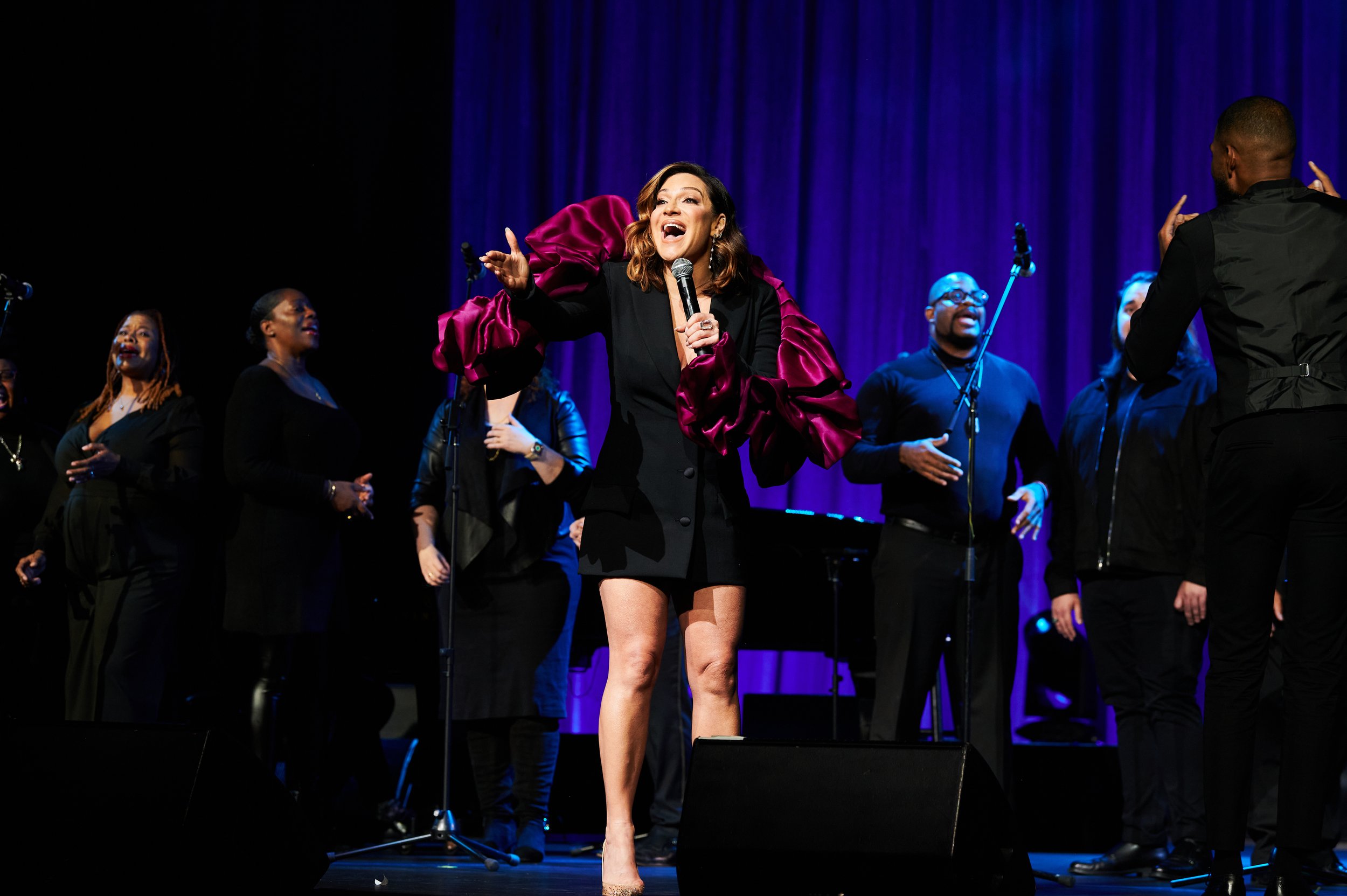 Shoshana Bean at the Apollo 2023
Hair by Monique Gaffney
