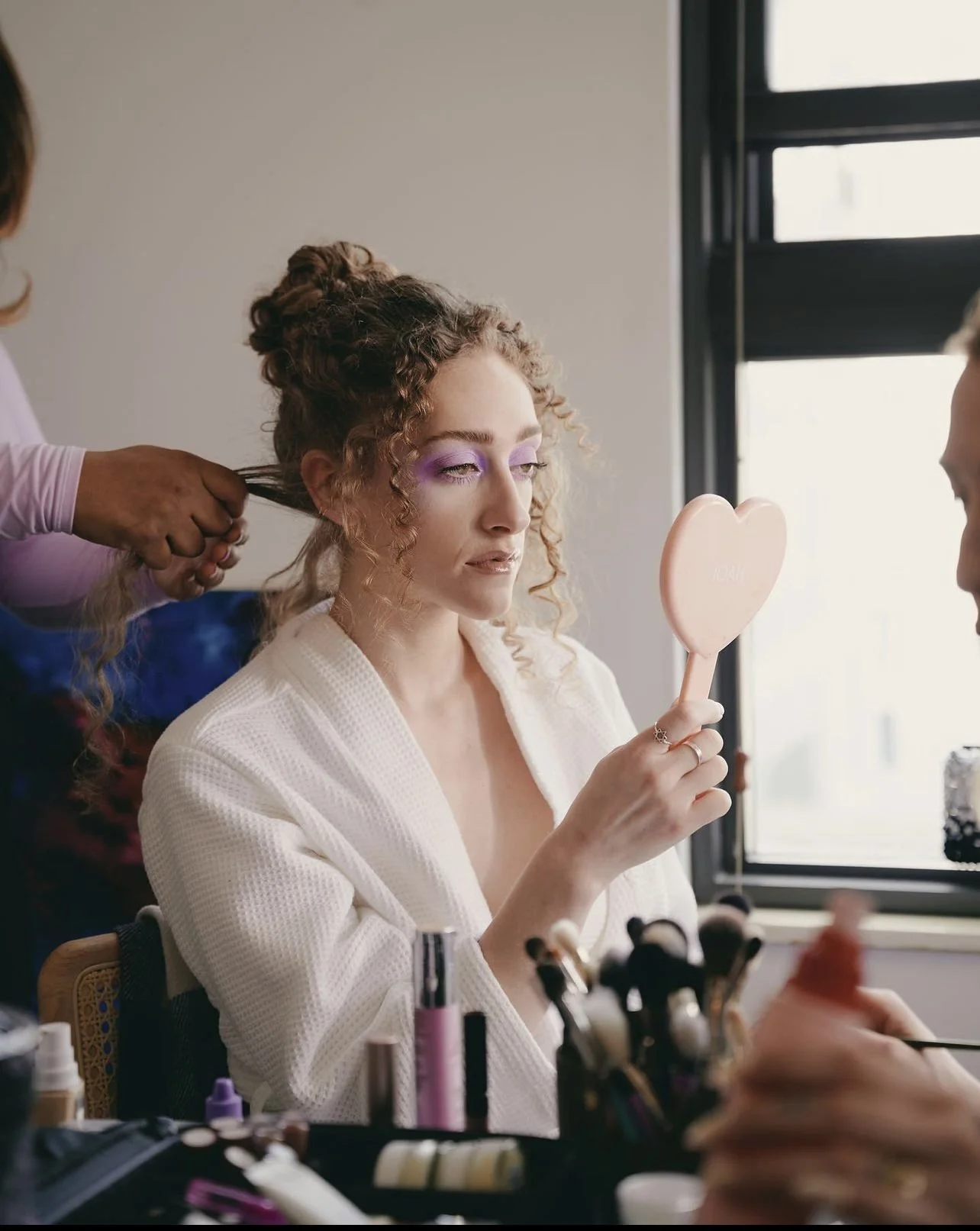 Micaela Diamond Met Gala 2023
BTS Shot by Jenny Anderson
Styled by: Sarah Slutsky
Hair: Monique Gaffney
Makeup: Rachel Roberts