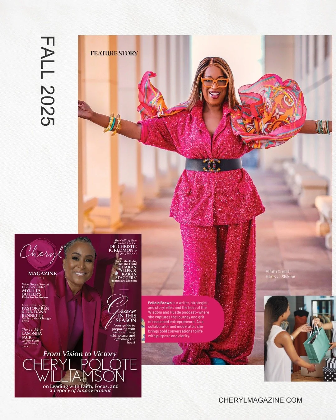 It's time to Fall back into inspiration!  Get ready for 2026 NOW.  Subscribe to Cheryl Magazine or share a subscription with someone you know needs the inspiration.  Fall is now available for digital download and print! Dont miss out. 

#cherylmagazi