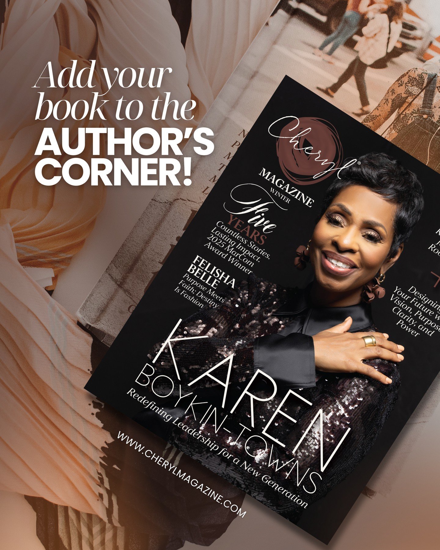 Some stories don&rsquo;t shout. They steady you. Cheryl Magazine is for women who are done chasing motivation and ready for perspective that sharpens their thinking and strengthens their resolve. Each issue brings forward voices that reflect wisdom, 