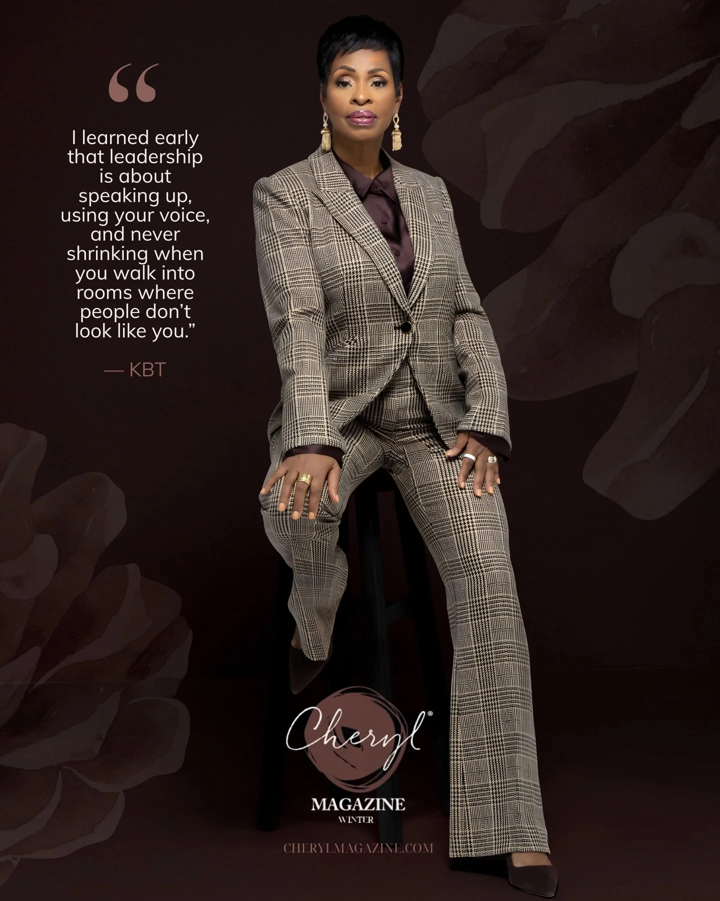 The wait is over! Our Winter issue of Cheryl Magazine is officially shipping and it&rsquo;s filled with inspiring stories of leadership and using your voice confidently.

And don&rsquo;t miss out on our cover story with Karen Boykin-Towns of the NAAC