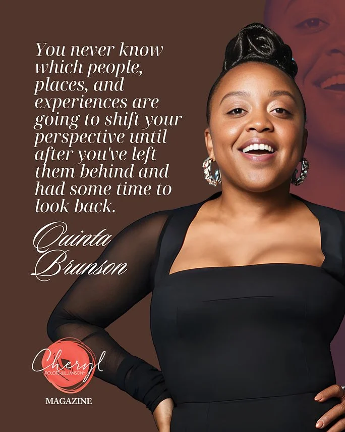 Perspective often arrives after the season has passed. Cheryl Magazine captures reflections shaped by distance, growth, and lived experience. The women we feature understand that hindsight brings wisdom clarity cannot always provide in the moment. Th
