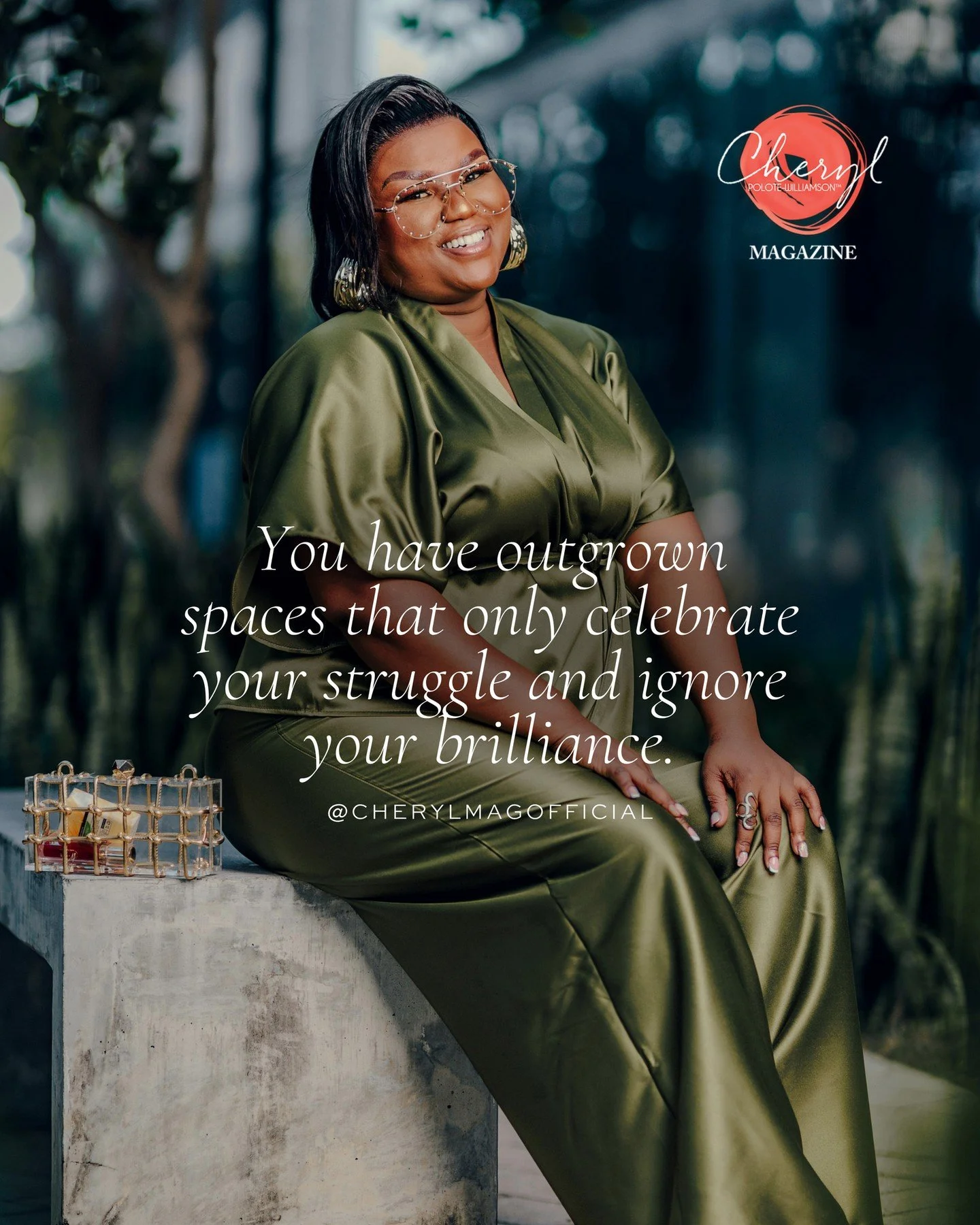 Growth will require you to outgrow spaces that only acknowledge your struggle but ignore your brilliance. Some environments become comfortable because they recognize your pain, but they do not know how to celebrate your evolution. You are allowed to 