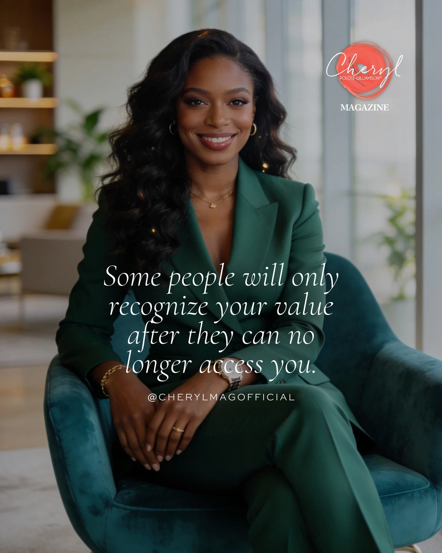 Some people did not recognize your value when you were constantly available, constantly giving, constantly showing up. But the moment your access became limited, suddenly they realized the strength, wisdom, love, and consistency you carried all along