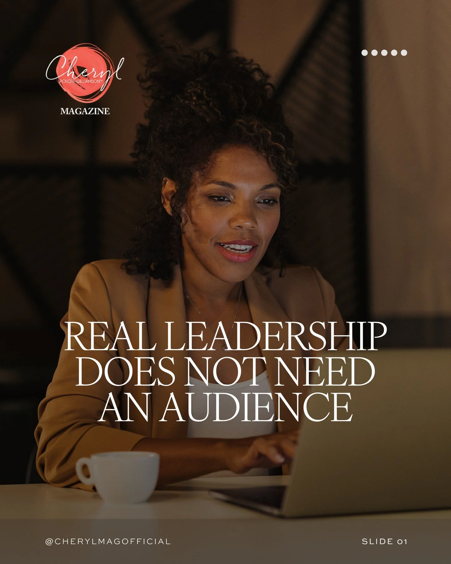 True leadership is not loud, performative, or driven by attention. It is built in quiet consistency, integrity, and the decisions you make when no one is watching. You do not need validation to know you are making an impact. What you build in private