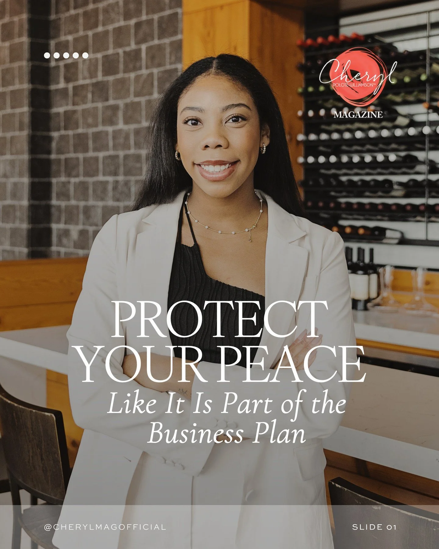Your peace is not separate from your success, it is a part of it. The life and business you are building should not require you to constantly recover from it. There is wisdom in slowing down, in creating boundaries, and in choosing what truly matters