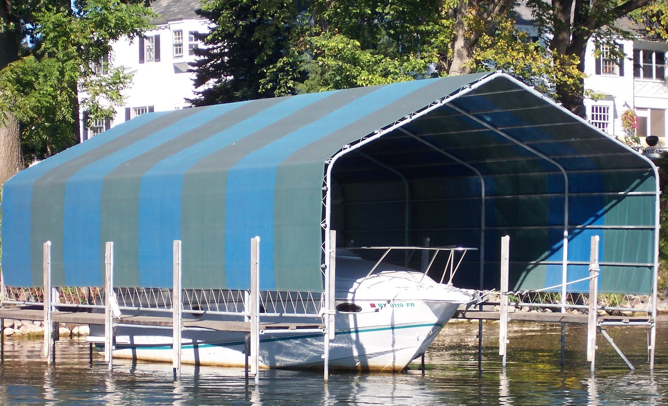 BOAT LIFT CANOPIES GALLERY — Canvas Craft