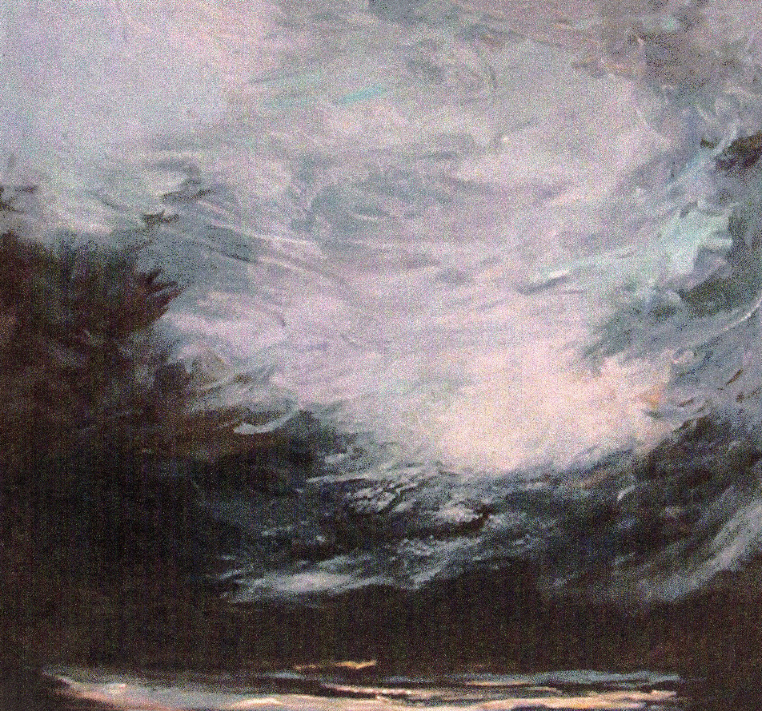  hurricane dennis  42 x 42 oil on canvas 
