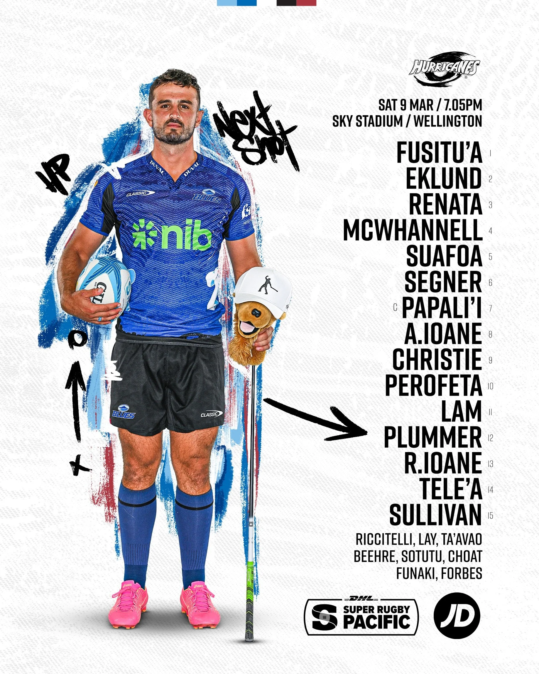 BLUES PRIMED FOR HURRICANES IN CAPITAL — Blues Rugby