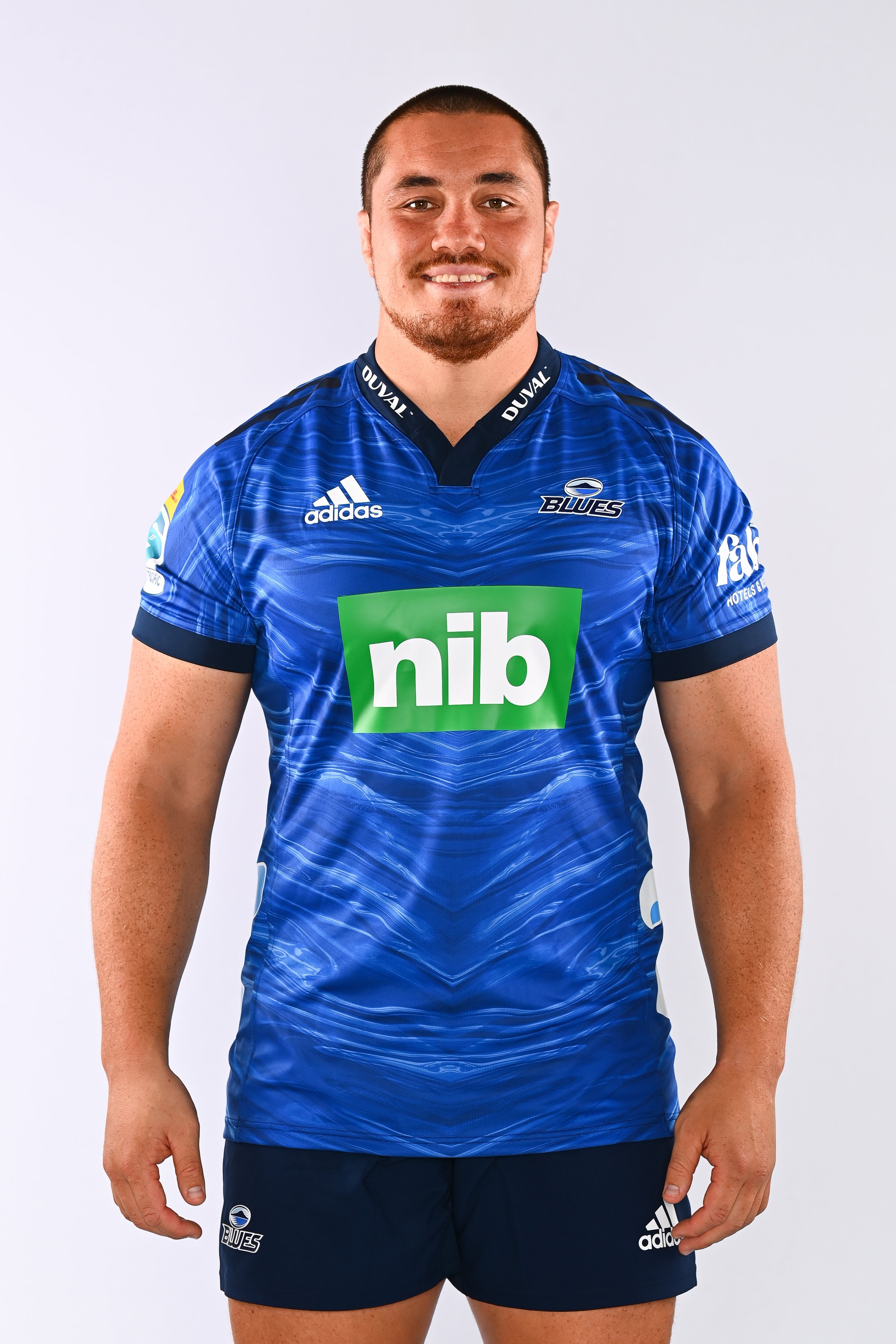 Blues Super Rugby Away Jersey 2023 by Adidas | Medium | White/Blue