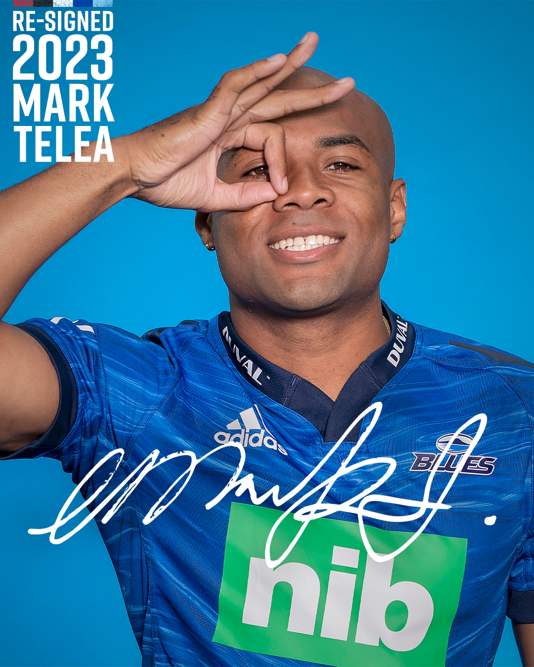 TELEA CELEBRATES ALL BLACKS CALL-UP WITH CONTRACT EXTENSION — Blues Rugby