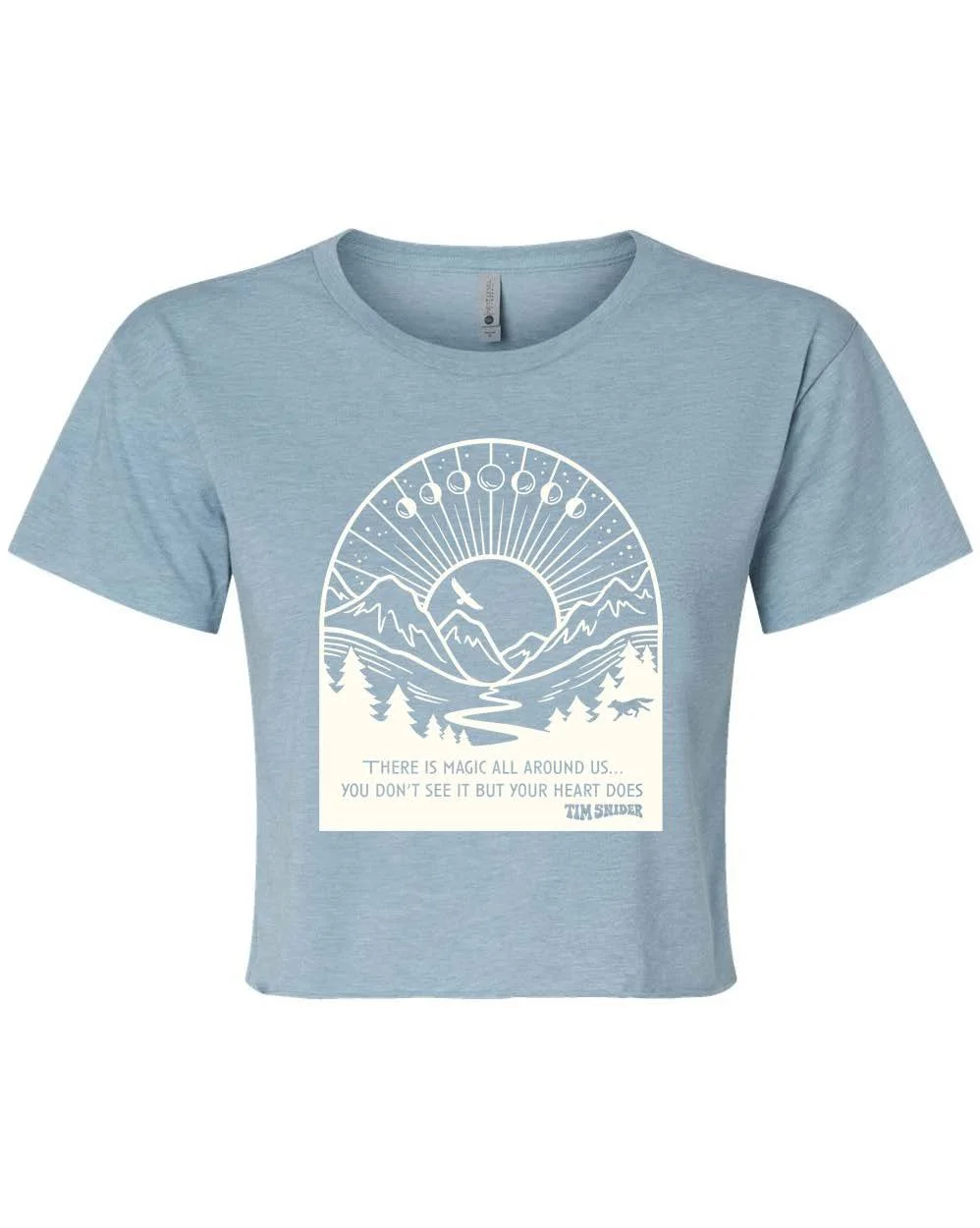 Women's Magic All Around Us Crop Top or Tank