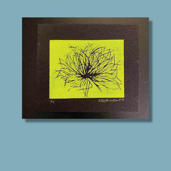 Dandelion (Black & Yellow)