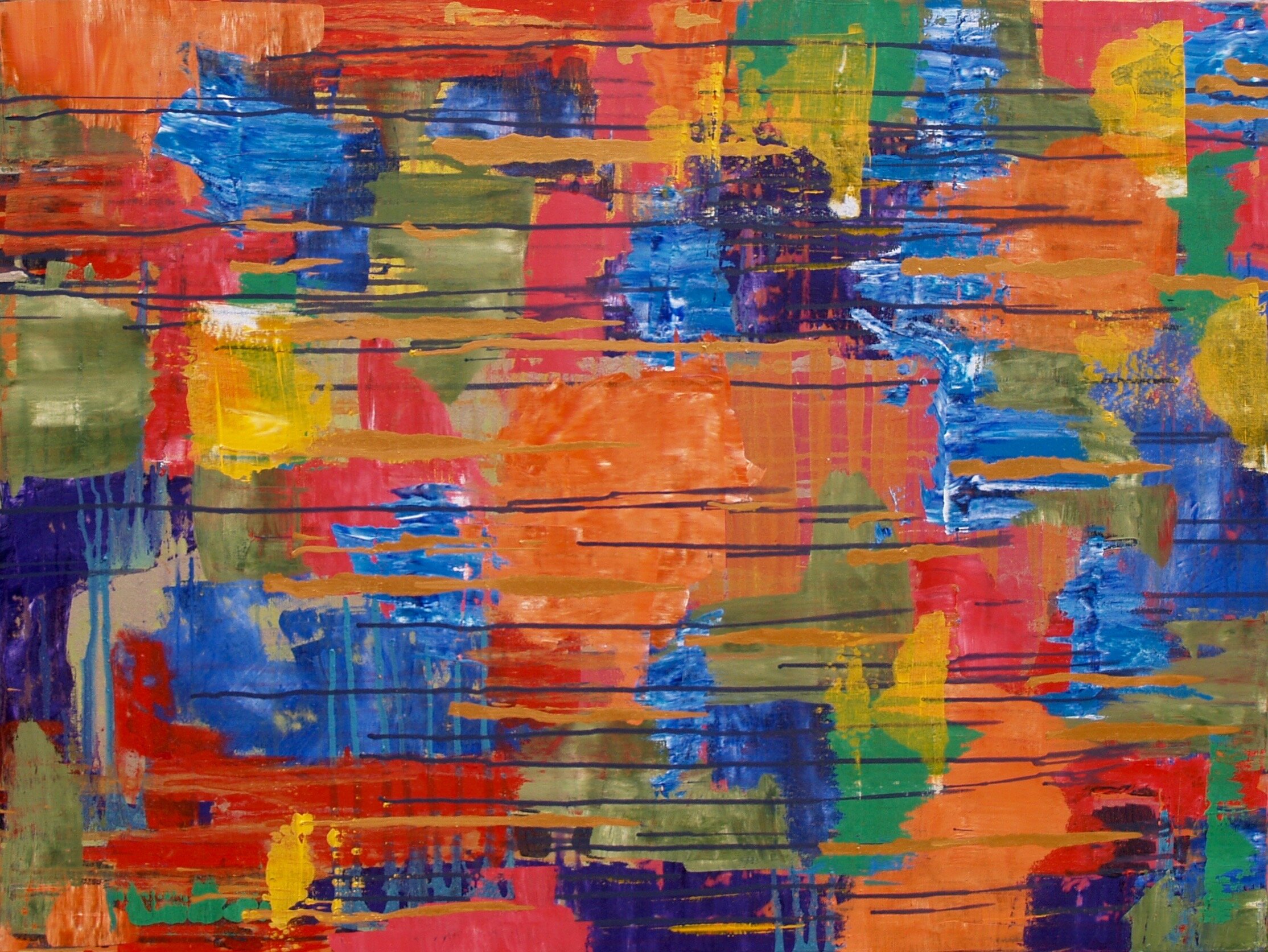Abstract 40 x 30