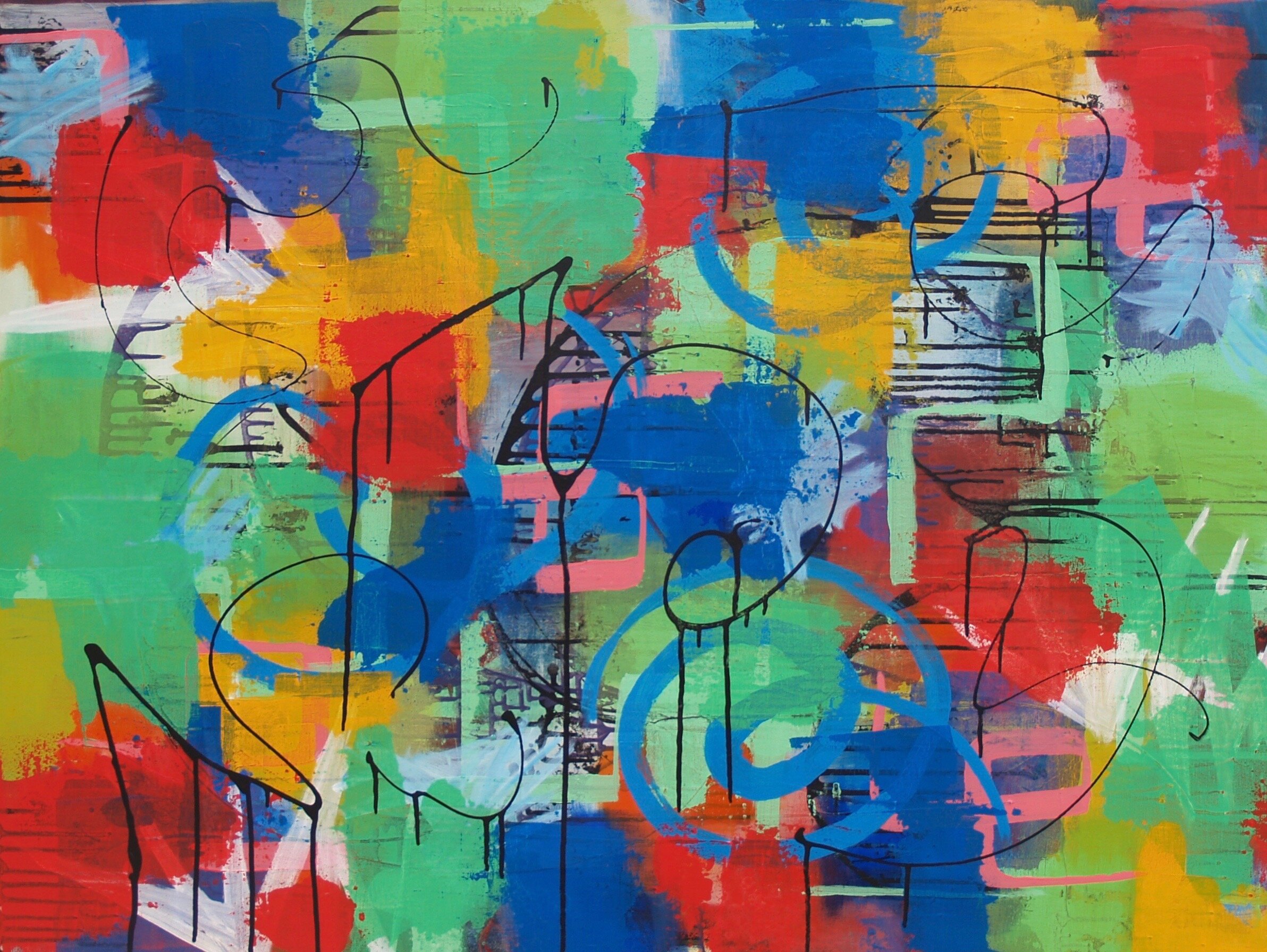 Abstract 48 x 36
