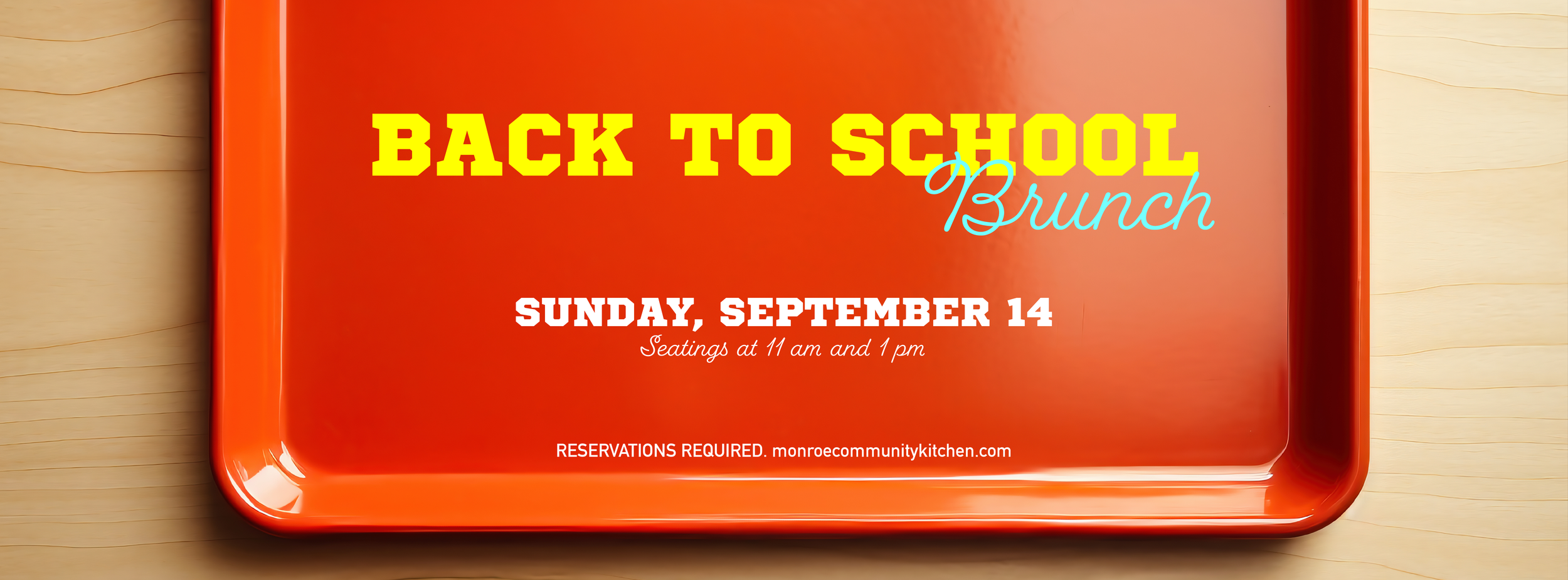 Back to School Brunch