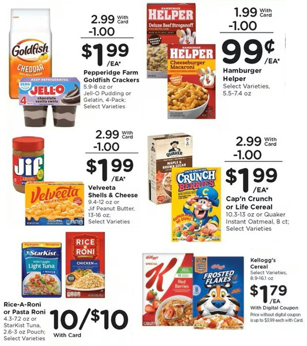 We use over 2 tons of food in Backpack Buddies EACH week!  Here are some items on sale at Kroger (today through 1/13) that are really helpful for that program. Any donations are welcomed and can be dropped off at our main location (1515 S Rogers St) 
