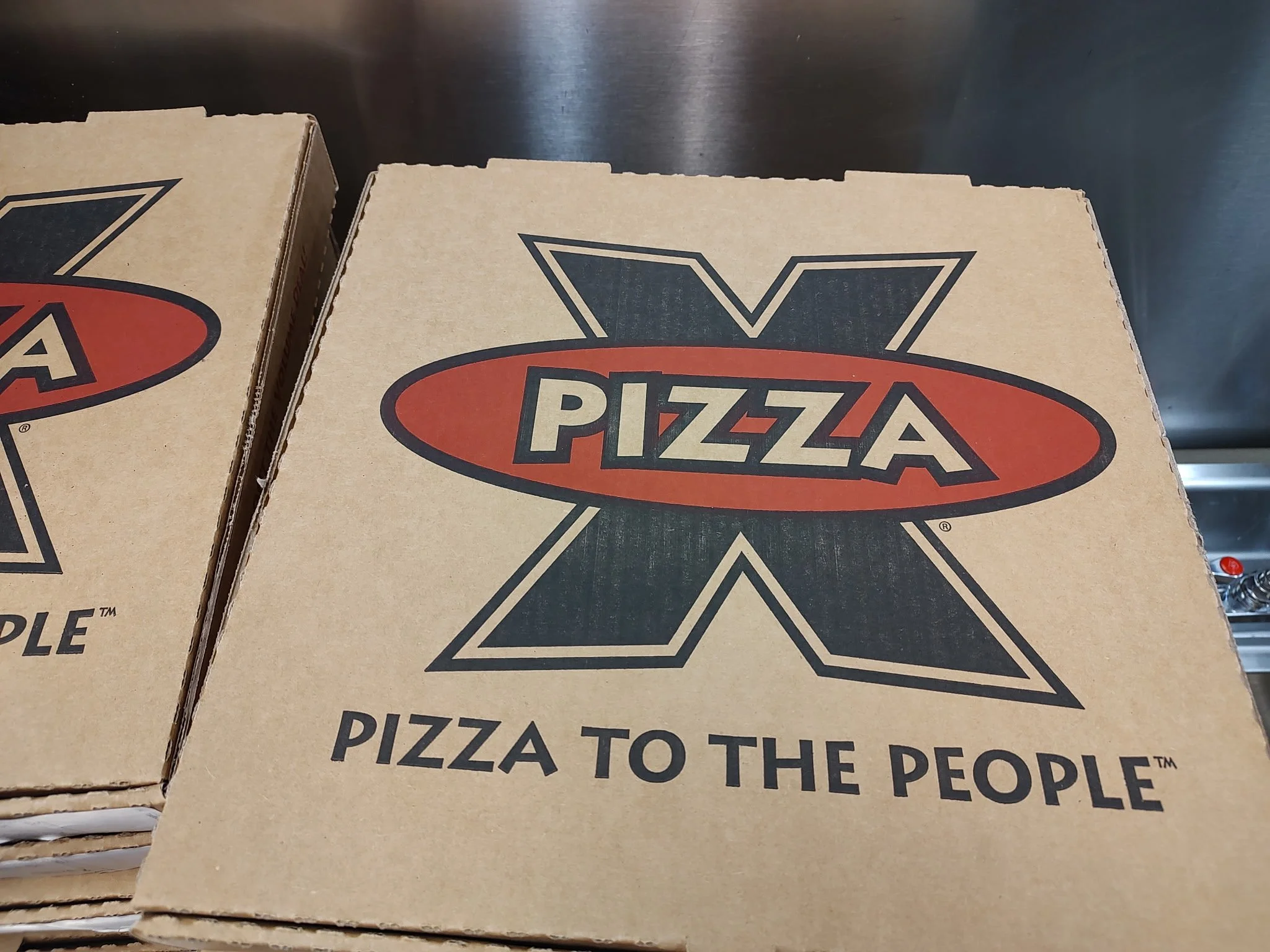 Today is National Pizza Day, but our patrons got a head start on the celebrations this past Friday! 

A huge thank you to our wonderful community partner, Pizza X, and the national organization, Slice Out Hunger. Because of their generosity, we were 