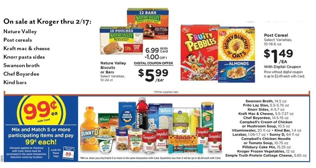 On sale at Kroger through next Tuesday!

Donations can be dropped off at Community Kitchen, 1515 S Rogers St from 8am-630pm, Mon-Fri and 11am-630pm on Sat.

#foodforall  #cktogetherwecan  #hungerendshere
