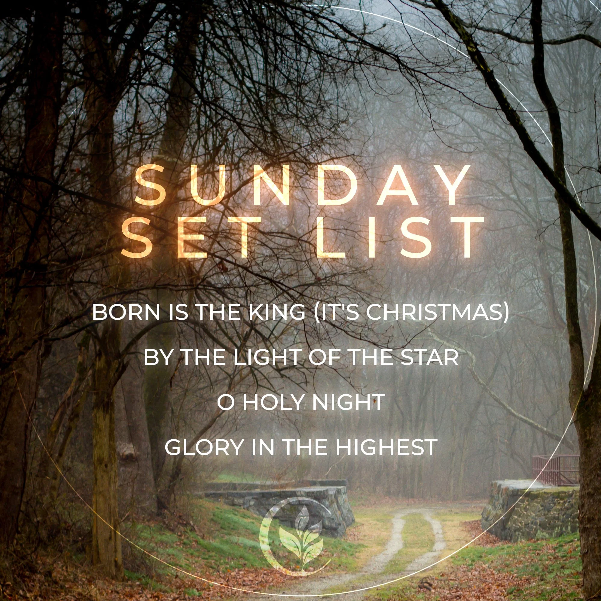 This Sunday&rsquo;s music set is ready &mdash; we&rsquo;re excited to worship with you at 9 &amp; 11AM!