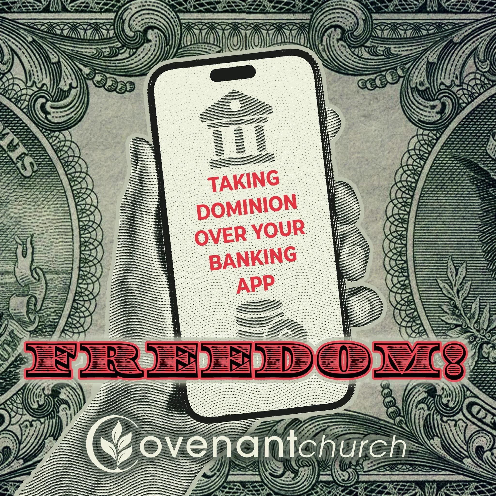 Who's really in control&mdash;your banking app or you?

Financial stress, debt, and endless spending can leave us feeling trapped. In our series, "FREEDOM! Taking Dominion Over Your Banking App," we'll continue to discover practical, biblic