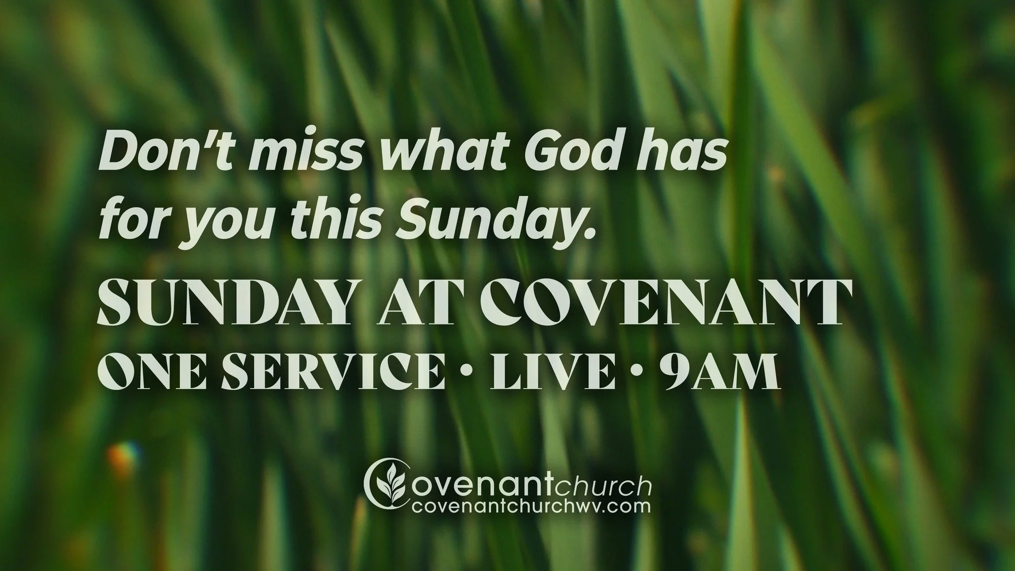 Life can feel heavy. You don&rsquo;t have to carry it alone. 💛

Join us tomorrow for one service at 9 AM for worship, encouragement, and biblical truth that brings hope into real life.

There&rsquo;s a place for you here. We&rsquo;d love to see you 