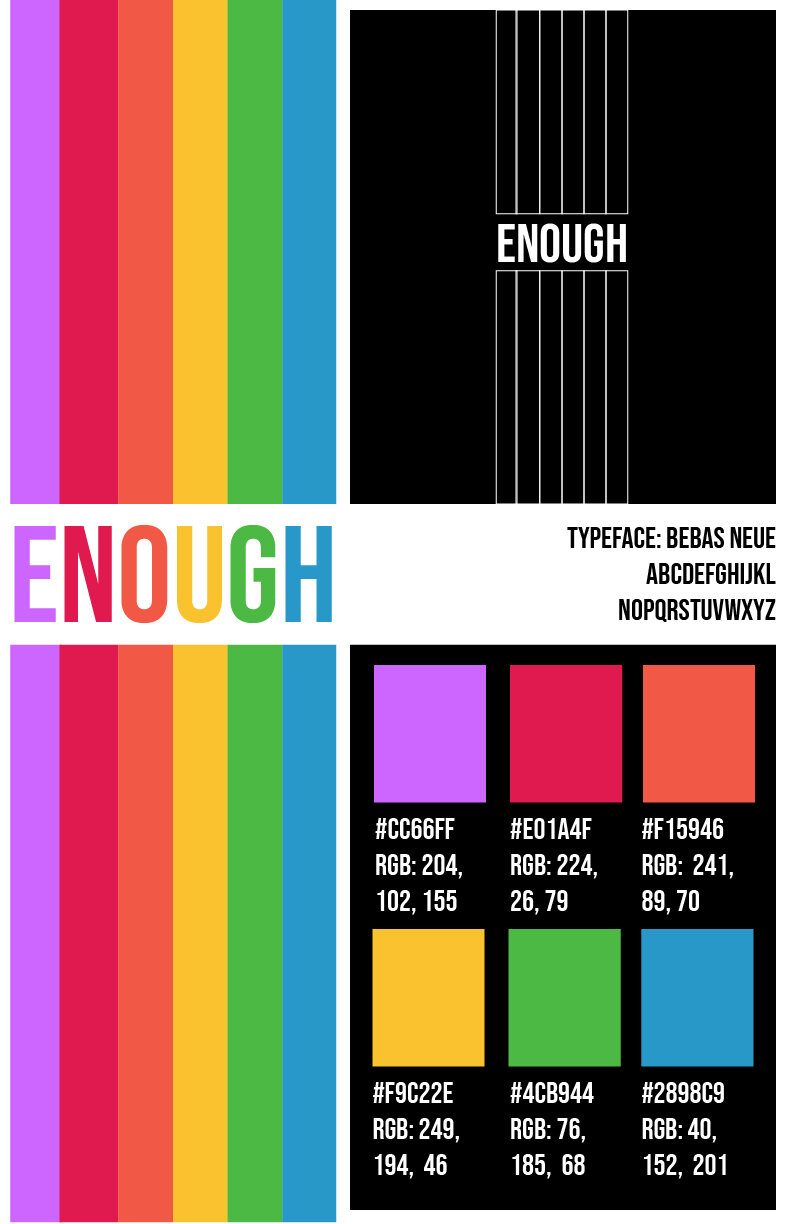 Enough brand identity