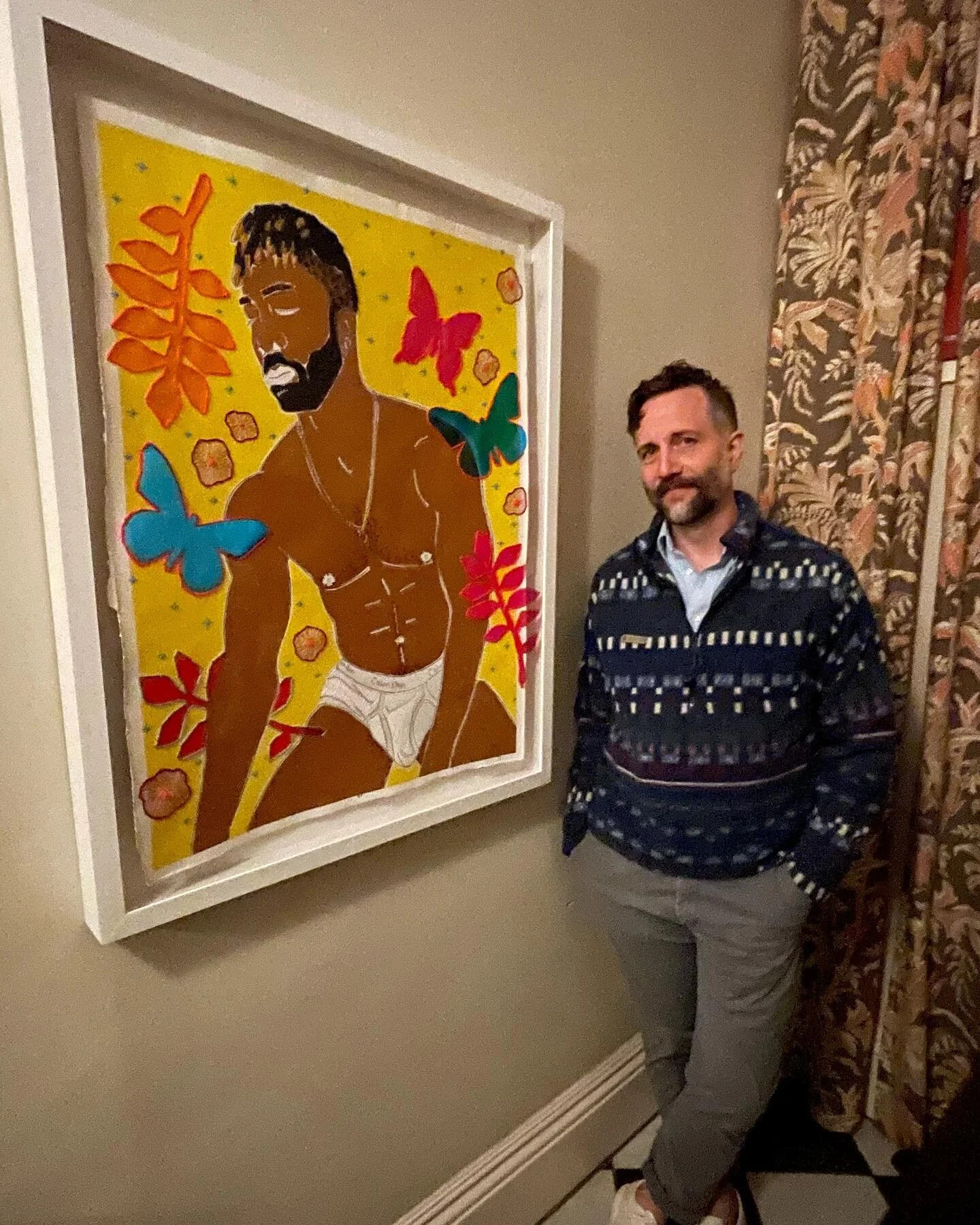 Stowaway Society's June artist resident is @sedgwick_guth ! We've transformed a suite into a studio where he will be photographing and then painting a diverse group of models representative of our community. 

Catch him at our open house this Saturda